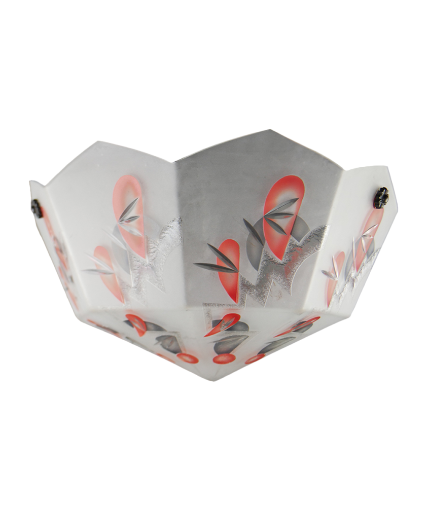 Original Art Deco Hanging Bowl Light Shade